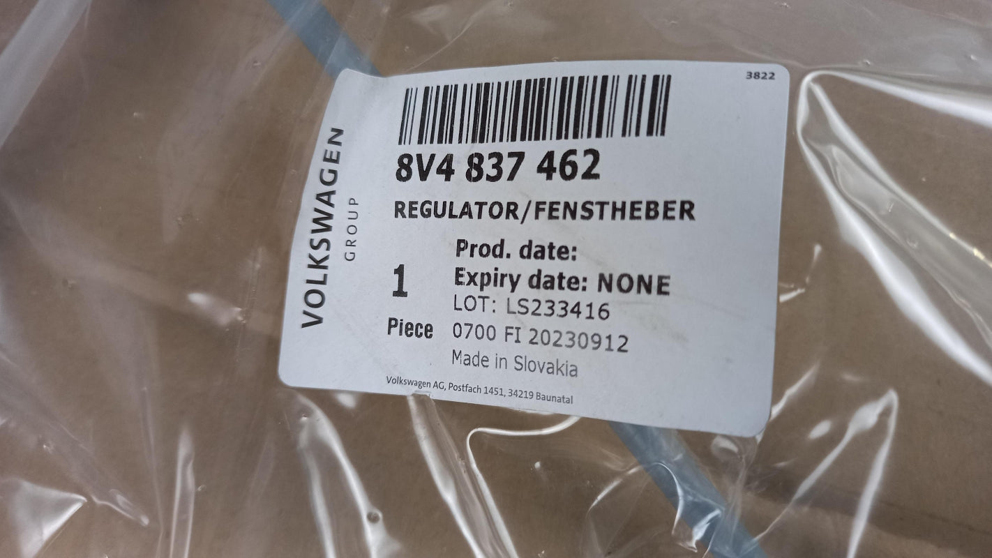 Original OE Volkswagen Fensterheber 8V4837462