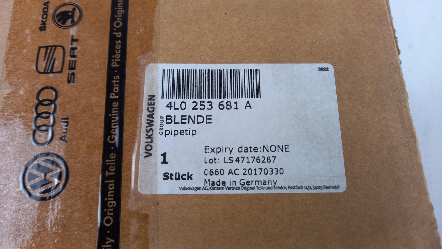 Original AUDI Q7 4L 2007-2015 Auspuffblende links 4L0253681A