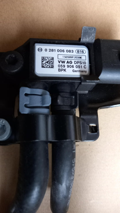 Original AUDI A3 VW Golf 6 SKODA Superb 2.0TDI Differenzdrucksensor 1K0131552AC