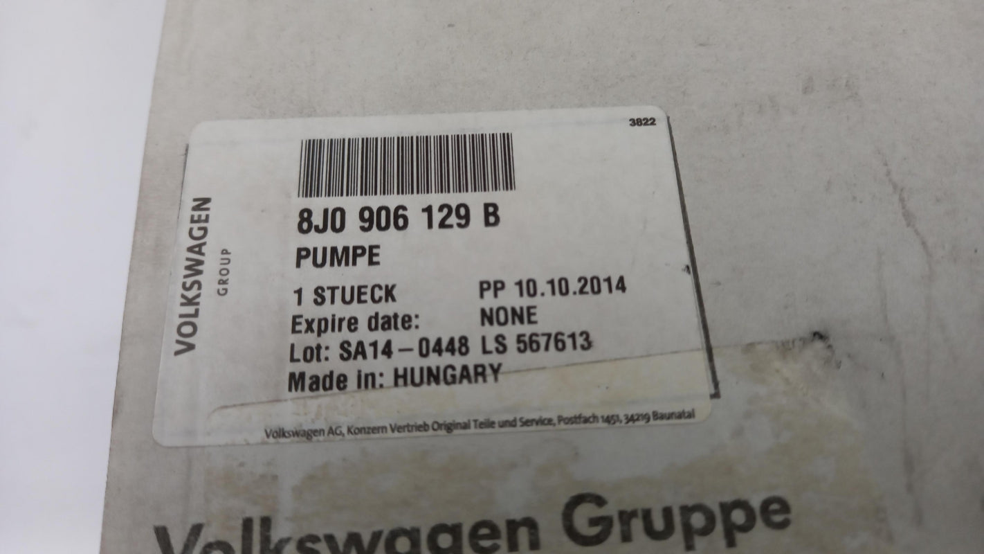 Original AUDI TT TTS Coupe Roadster 2007-2014 Kraftstoffpumpe 8J0906129B