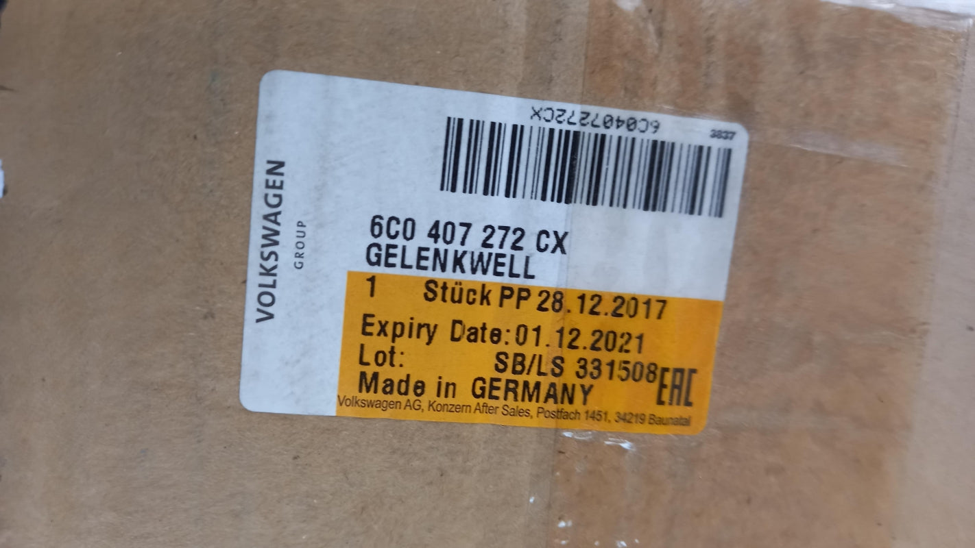 Original AUDI A1 VW Polo SKODA Fabia 1.4 TDI Antriebswelle 6C0407272CX