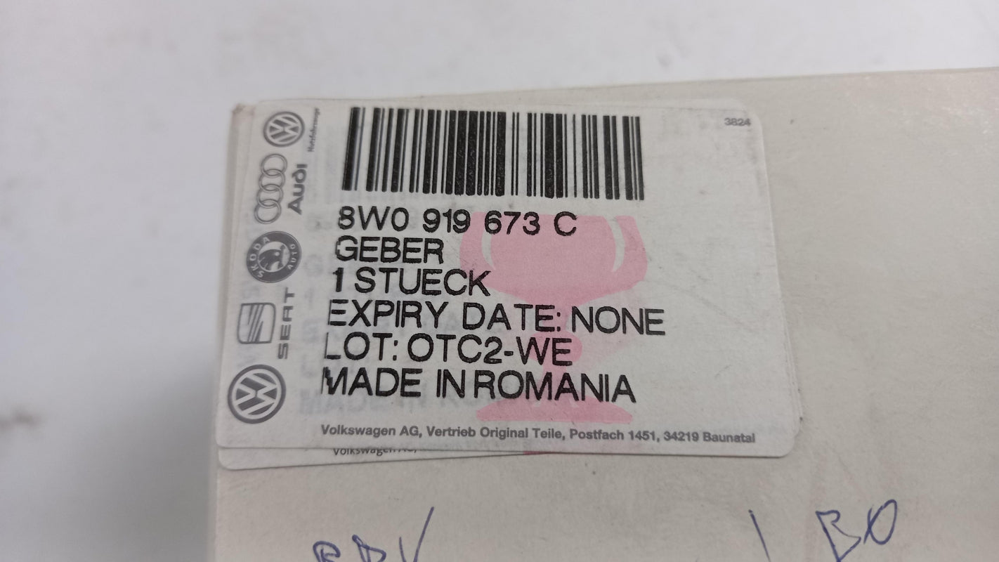 Original OE Volkswagen Kraftstoffvorrat Sensor 8W0919673C