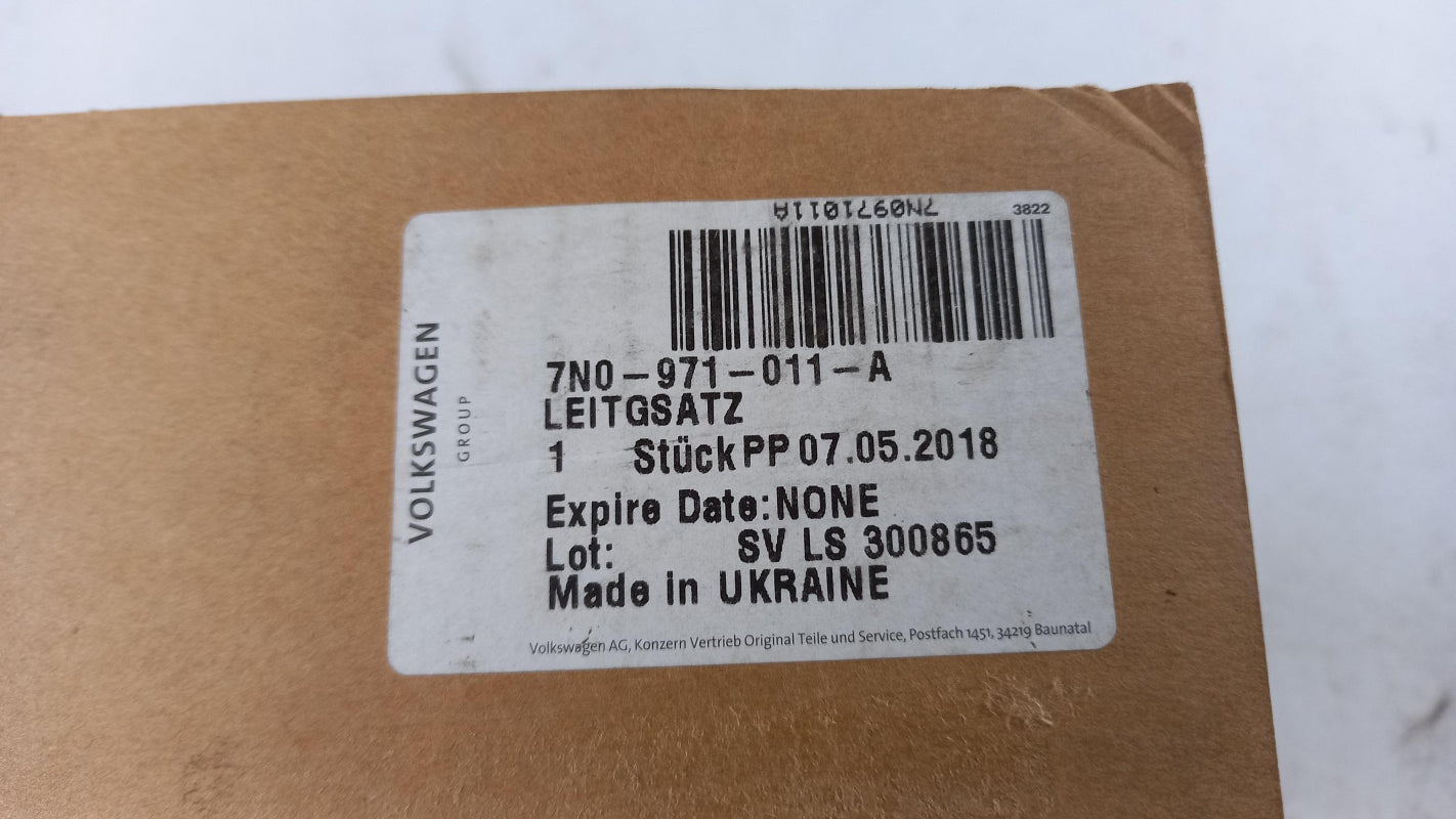 Original VW Sharan 7N SEAT Alhambra Kabelbaum hinten 7N0971011A