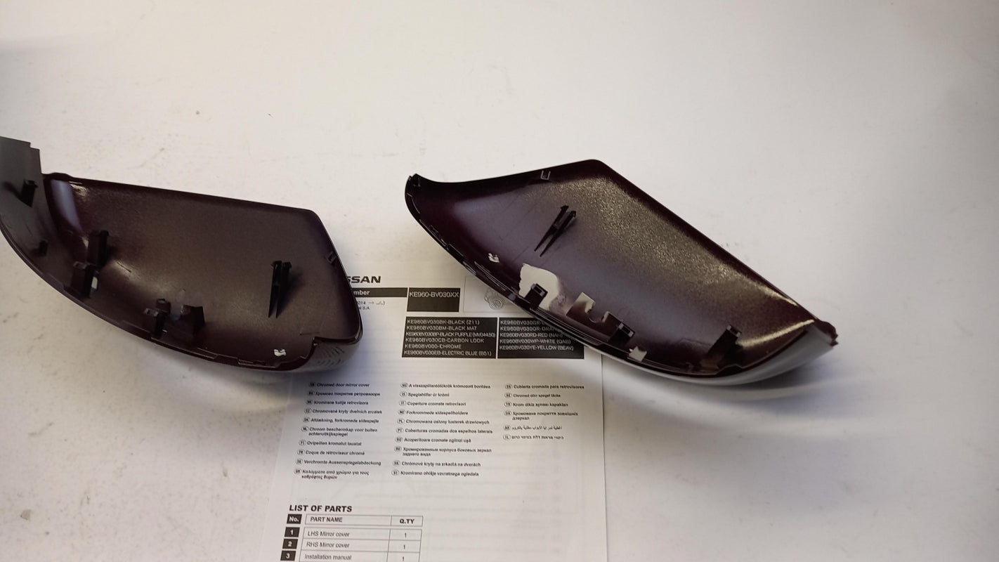 Original OE NISSAN Außenspiegel Abdeckung KE960BV030BP