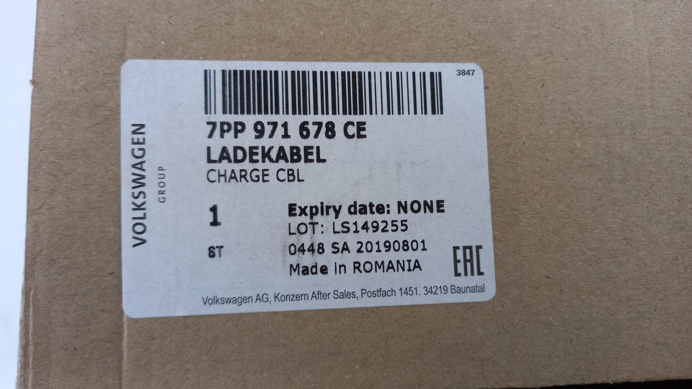 Original OE Volkswagen Batterieladegerät 7PP971678CE