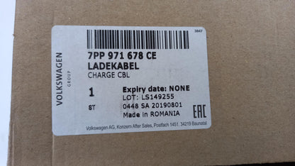 Original OE Volkswagen Batterieladegerät 7PP971678CE