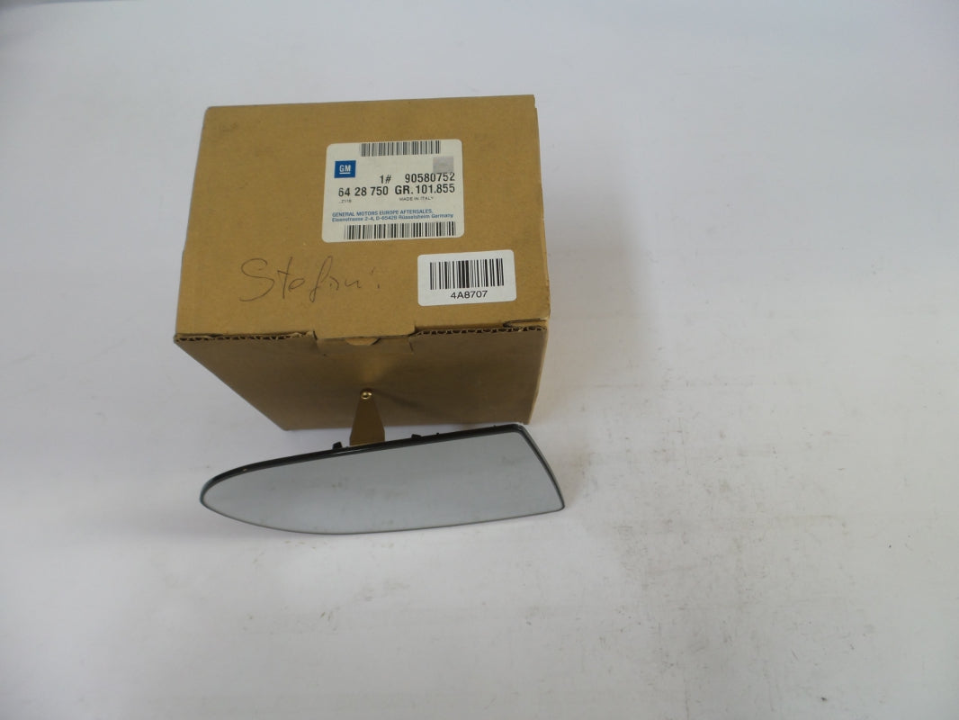 Original OPEL Astra-G Zafira-A outside mirror glass right 90580752 