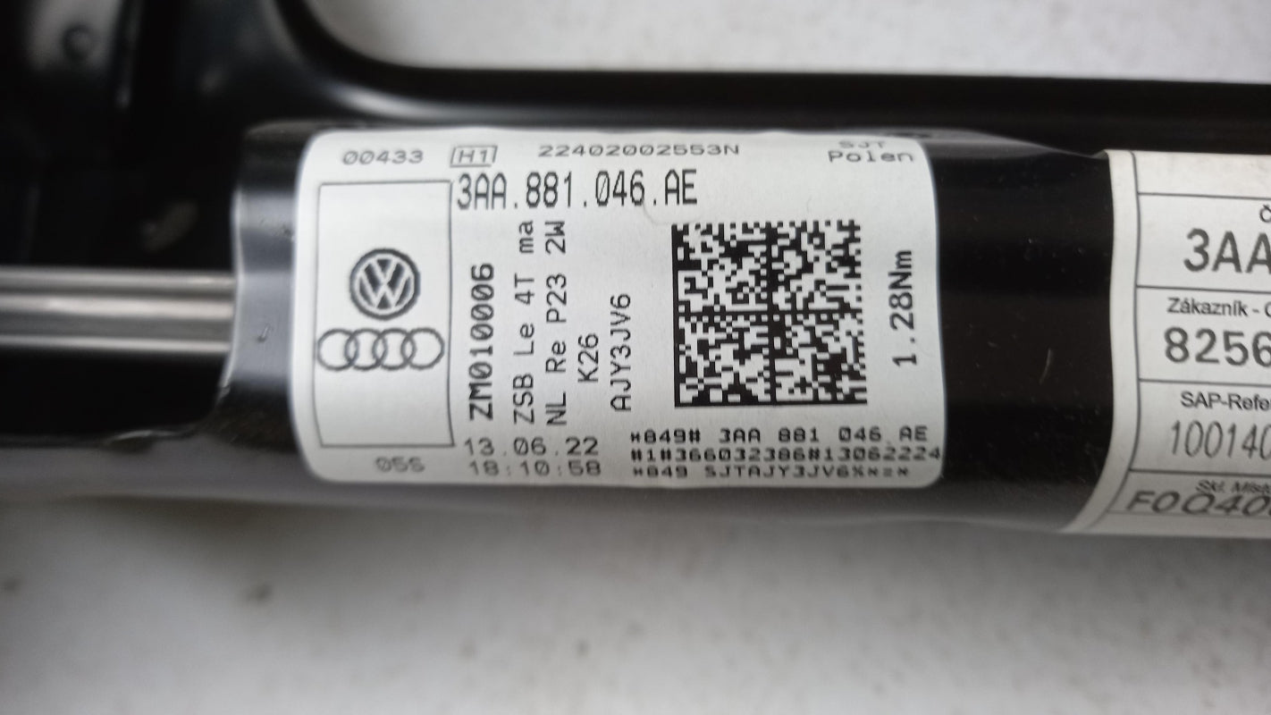 Original SKODA Octavia Superb Rückenlehne-Rahmen vorn rechts 3AA881046AE