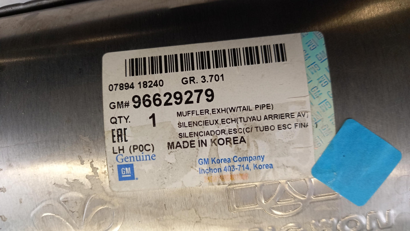 Original CHEVROLET Captiva C100 2.0 VCDi Abgasanlage Schalldämpfer 96629279