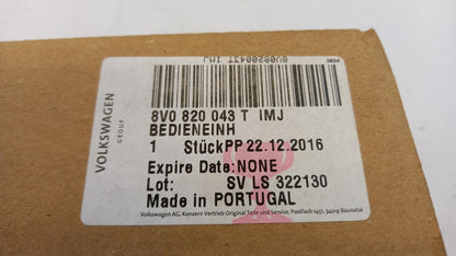 Original AUDI A3 (8V) -2020 Heizungsbetätigung 8V0820043TIMJ