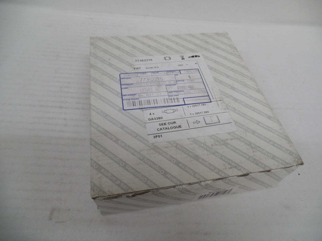 Original FIAT Ducato 2008-2011 Bremsbeläge Scheibenbremse vorne 77362216