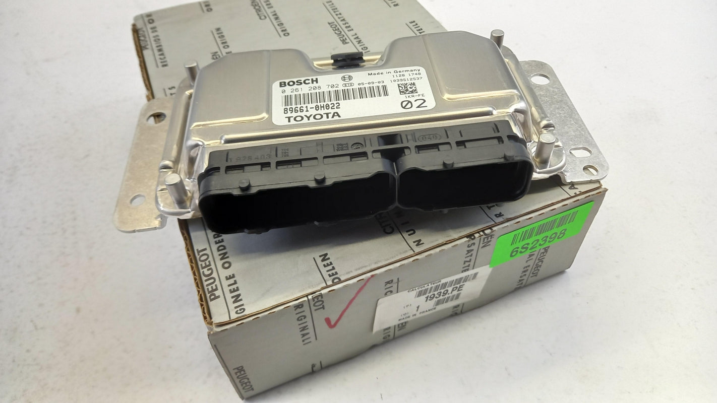 Original PEUGEOT 107 CITROEN C1 Motorsteuergerät ECU 1939PE