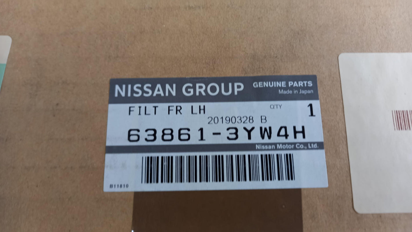 Original OE NISSAN Kotflügel Zierleiste 638613YW4H