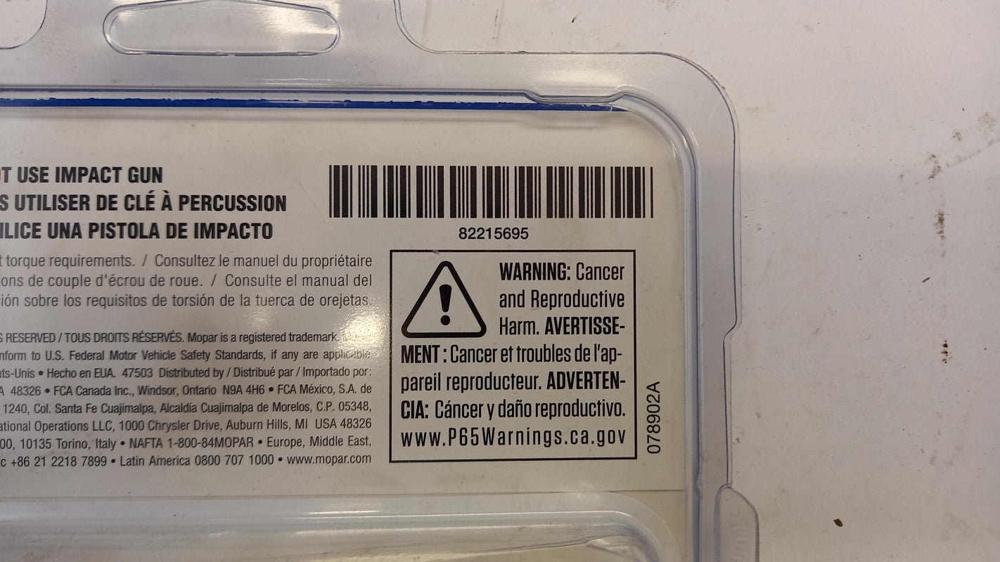 Original OE FIAT Radschraubensatz K82215695