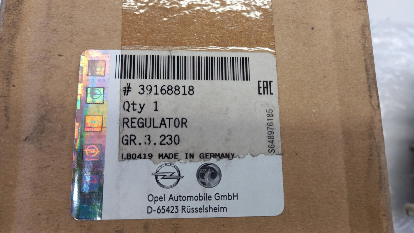 Original OE OPEL Kraftstoffdruck Steuerventil 39168818