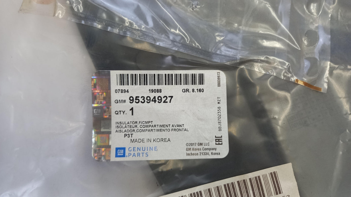 Original OE OPEL Unterfahrschutz 95394927