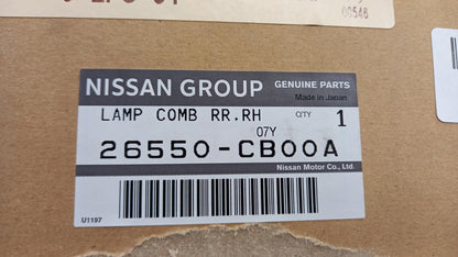 Original NISSAN Murano Z50 2008 Heckleuchte Rechts Hinteren 26550CB00A