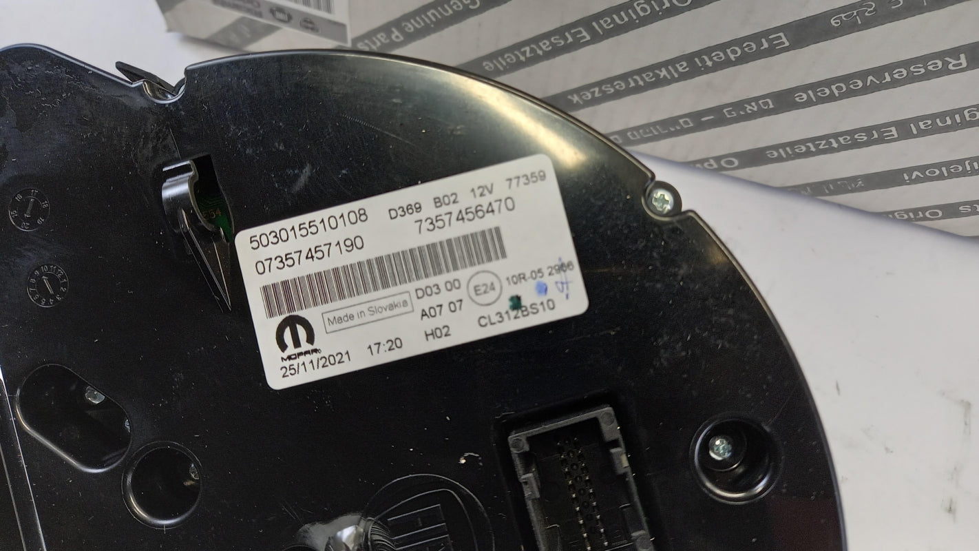 Original FIAT FIAT 500 (4S) C Sport 1.0 Kombiinstrument 735745719