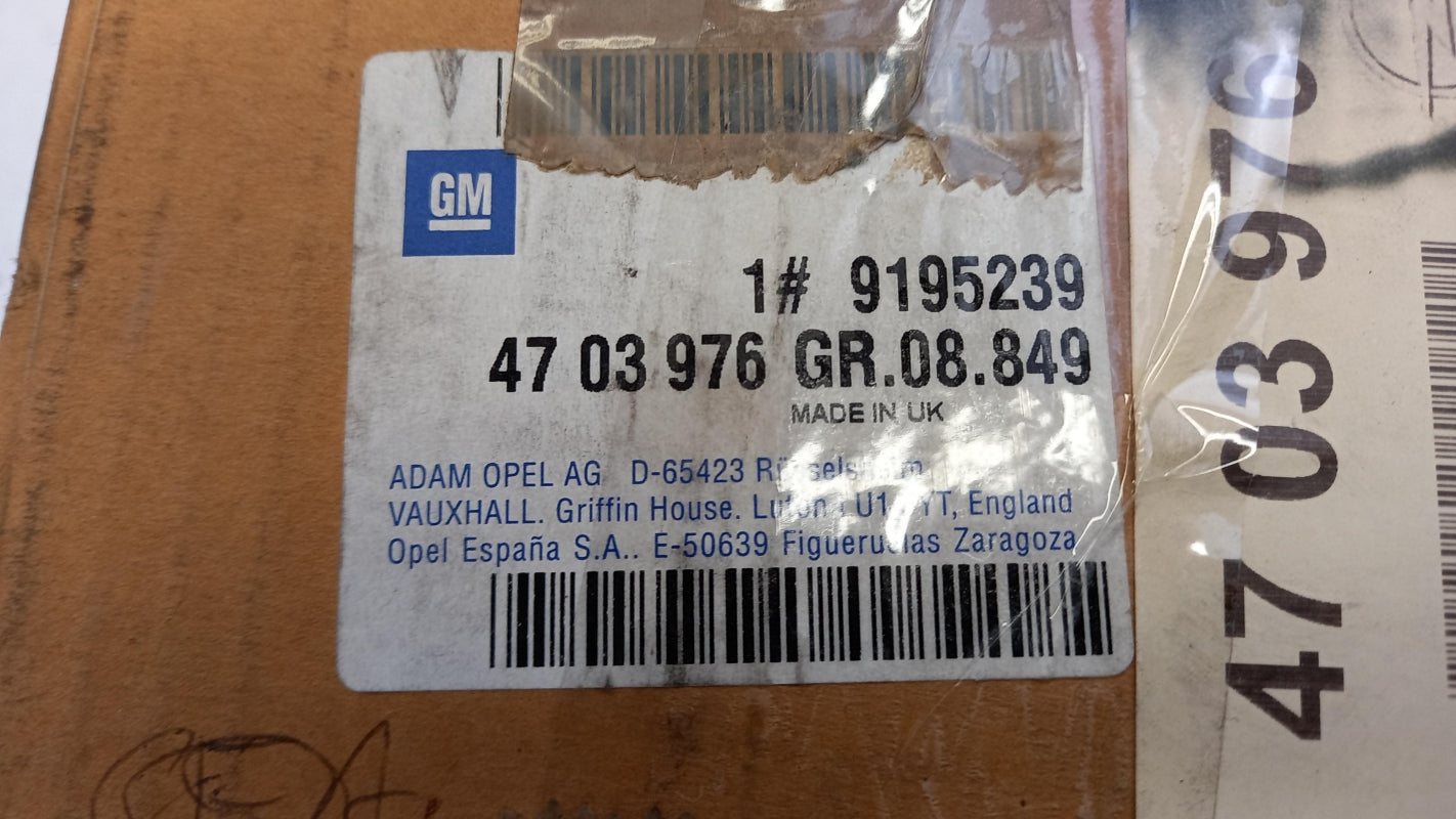 Original OPEL Agila-A Heizungsbetätigung Klimabedienteil 9195239
