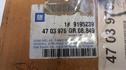 Original OPEL Agila-A Heizungsbetätigung Klimabedienteil 9195239