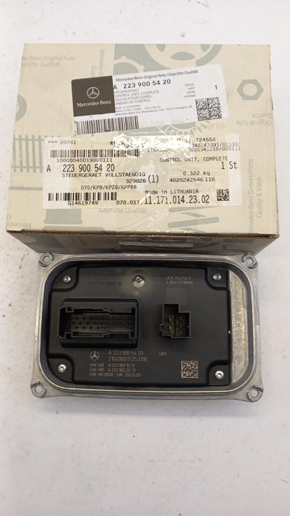 Original MERCEDES-BENZ S-Klasse W223 Leuchten Steuergerät Links A2239005420