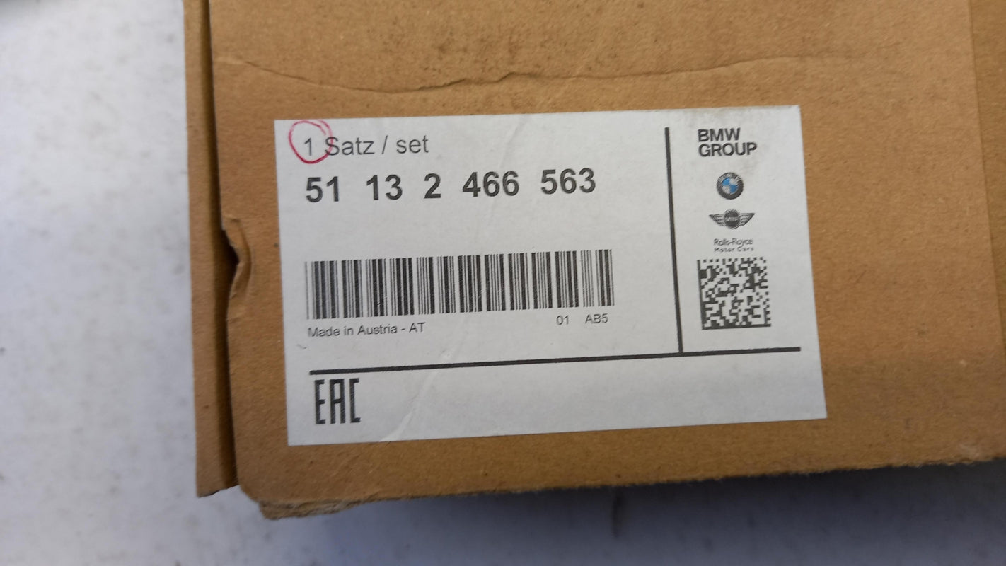 Original OE BMW Zierleisten Satz 51132466563