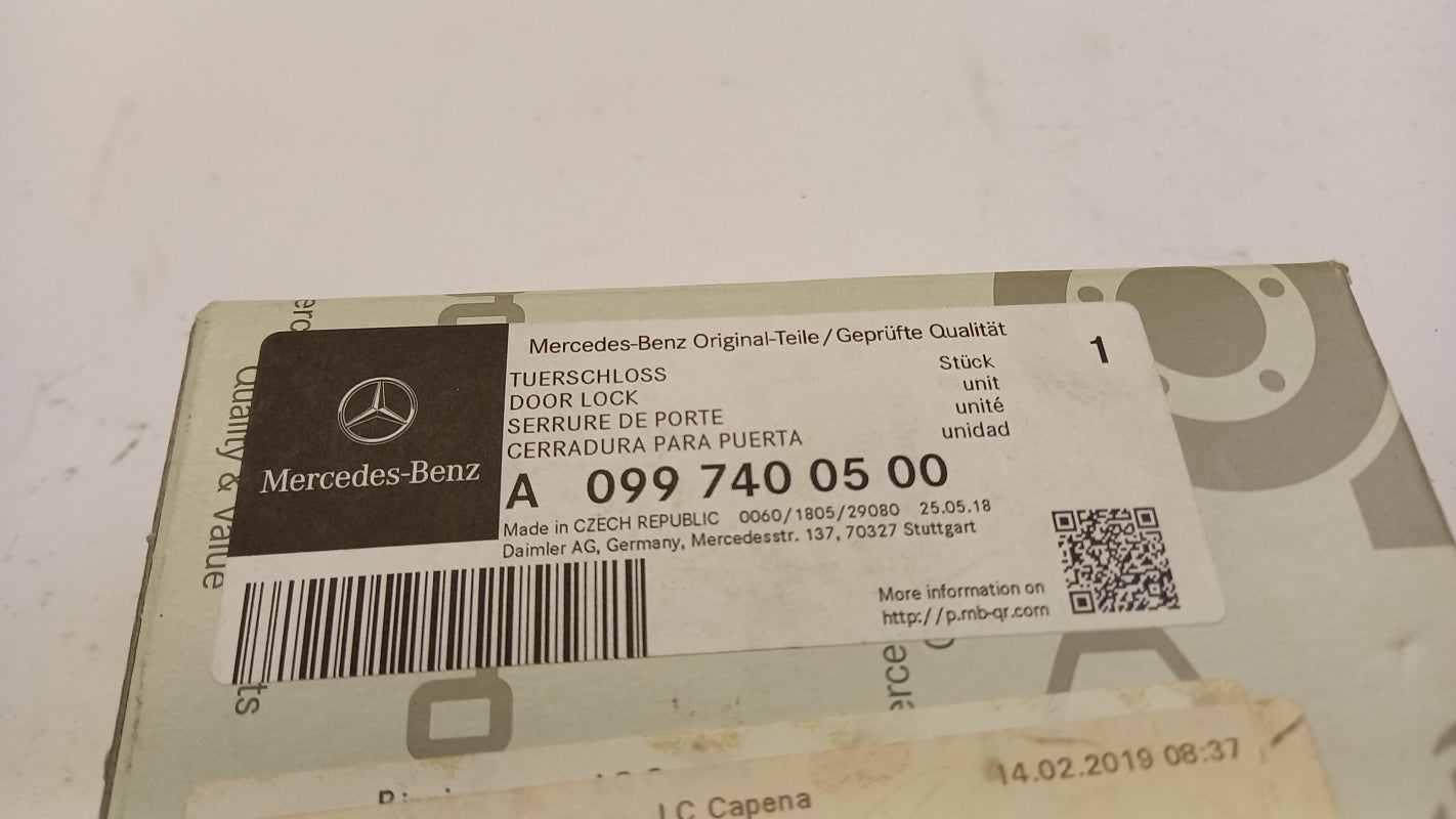 Original OE MERCEDES-BENZ Heckklappenschloss A0997400500