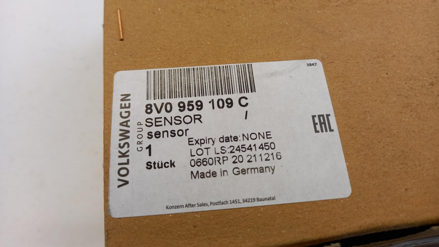 Original OE Volkswagen Airbagsensor 8V0959109C