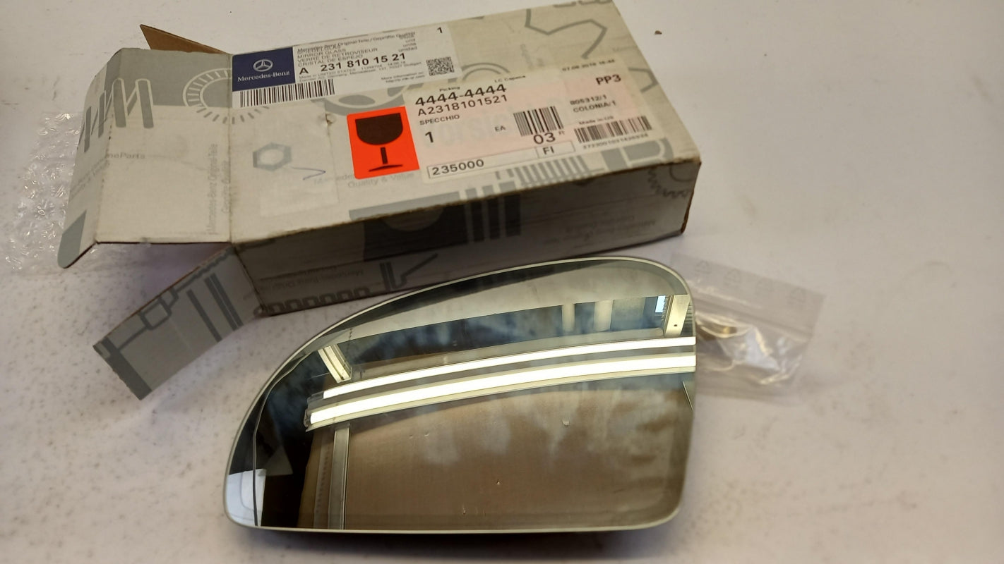 Original MERCEDES-BENZ R172 C197 R231 Außenspiegelglas Links A2318101521