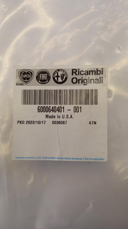 Original OE FIAT Platte 6000640401