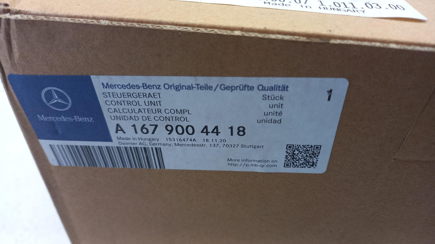 Original MERCEDES-BENZ A-Klasse W177 Hauptgerät Steuergerät A1679004418