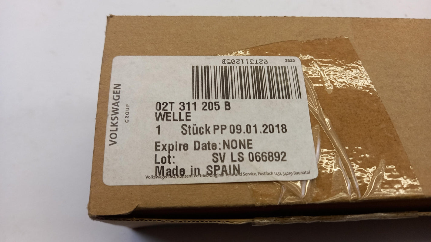 Original VW Polo SKODA Fabia AUDI A2 Schaltgetriebe Vorgelegewelle 02T311205B