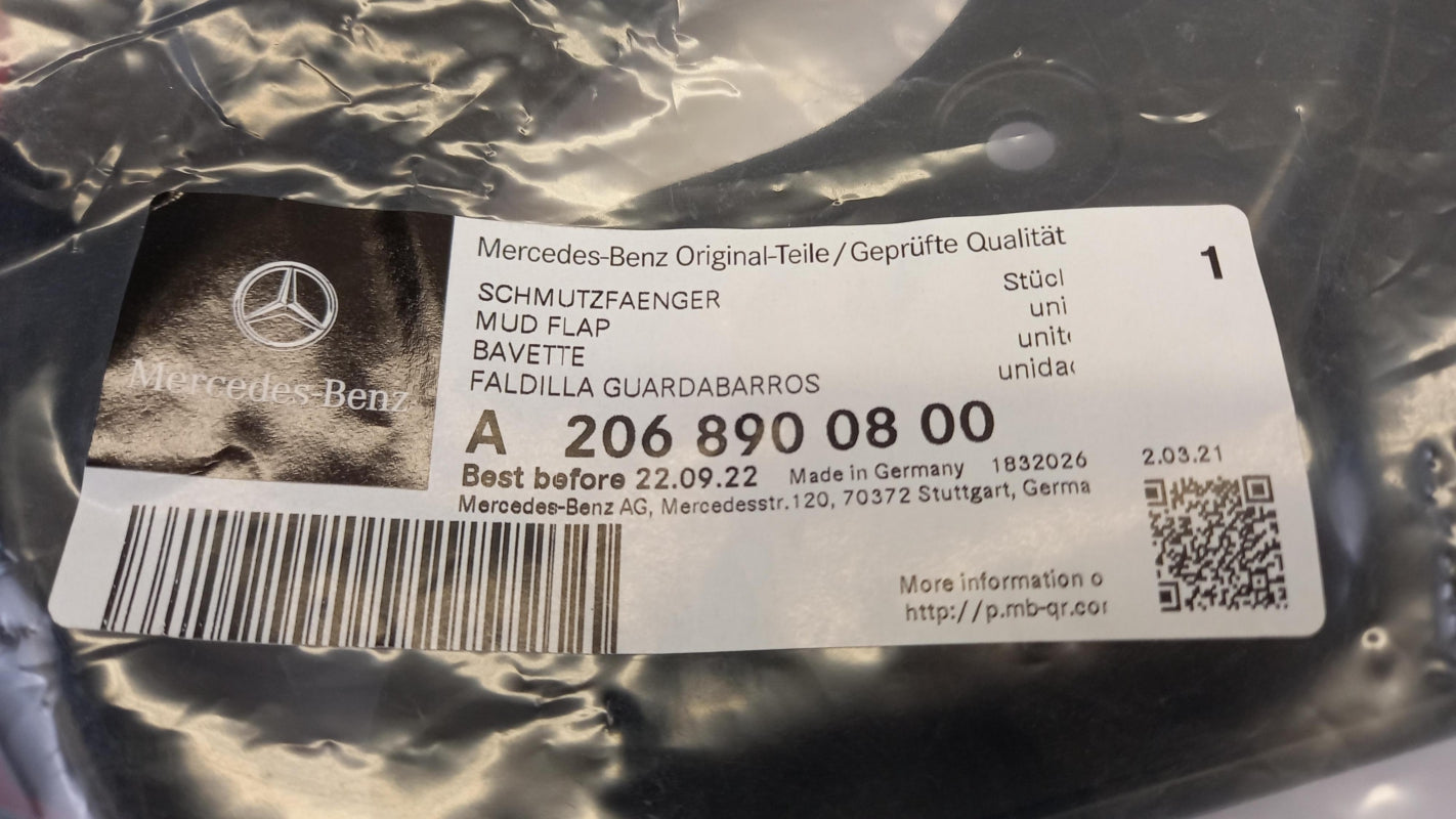 Original OE MERCEDES-BENZ Schmutzfänger A2068900800