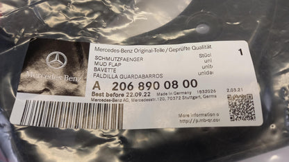 Original OE MERCEDES-BENZ Schmutzfänger A2068900800