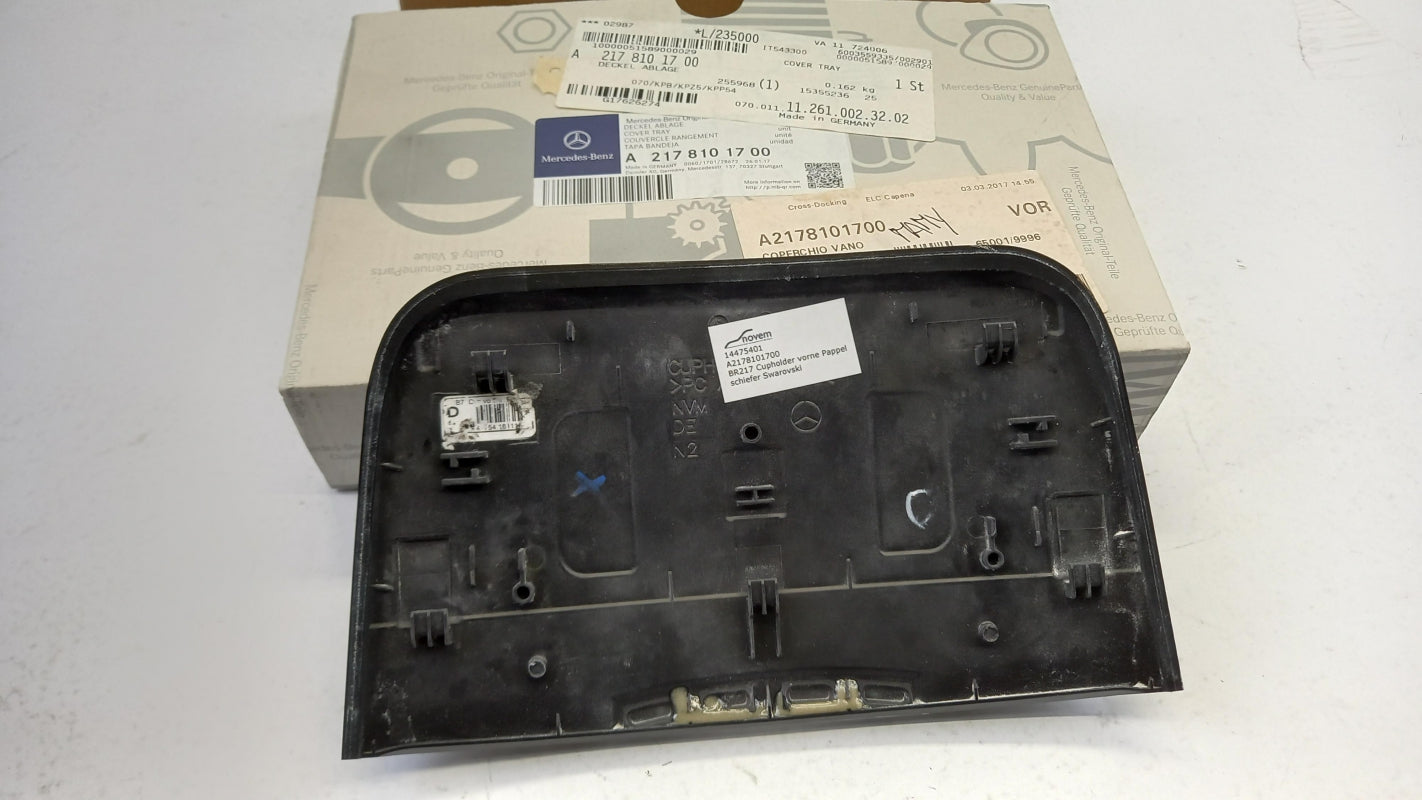 Original MERCEDES-BENZ S-klasse Coupe C217 Mittelkonsole Teil A2178101700