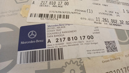 Original MERCEDES-BENZ S-klasse Coupe C217 Mittelkonsole Teil A2178101700
