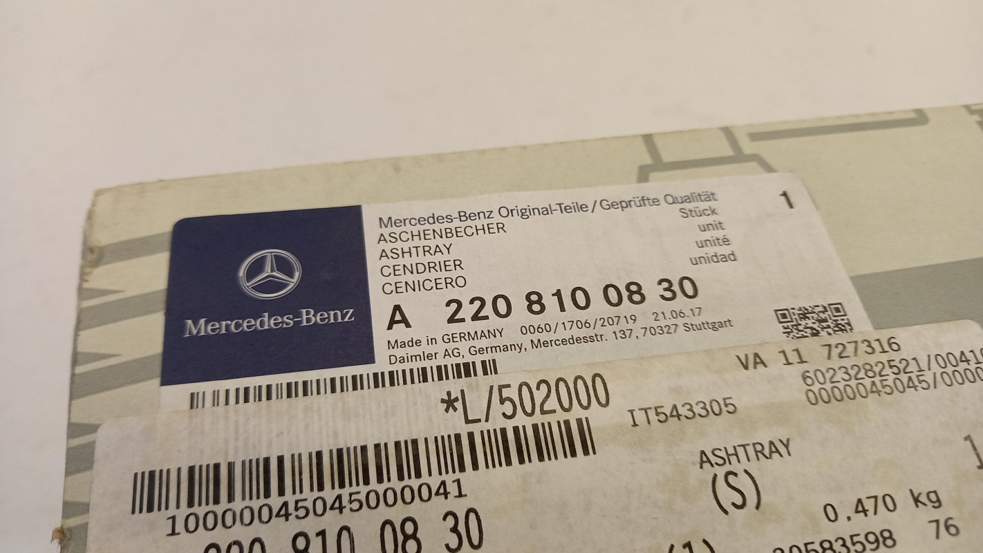Original OE MERCEDES-BENZ Raucherpaket A2208100830