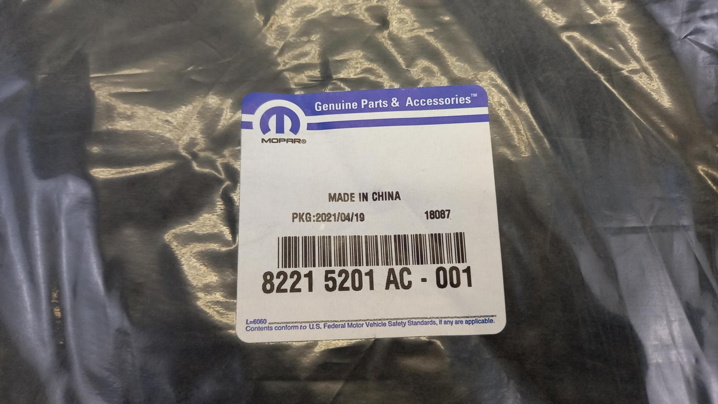 Original JEEP Wrangler 2018- Fußmattensatz K82215201AC