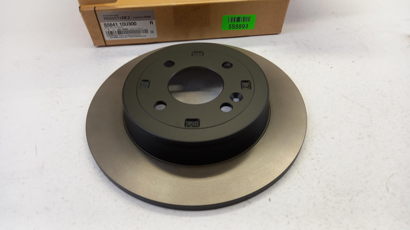Original HYUNDAI Accent i20 KIA Rio brake disc (1 piece) rear S584110U300 