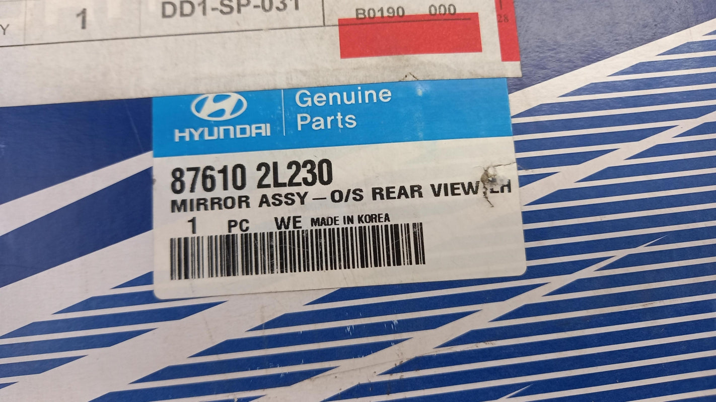 Original HYUNDAI i30 2007-2012 Außenspiegel Rückspiegel Links 876102L230