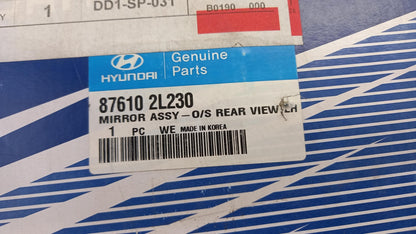Original HYUNDAI i30 2007-2012 Außenspiegel Rückspiegel Links 876102L230