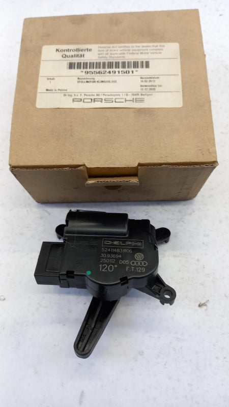 Original OE PORSCHE Mischklappen Stellelement 95562491501