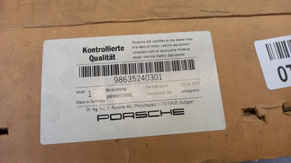 Original PORSCHE 986 Boxster Bremsscheibe (1 Stück) hinten 98635240301