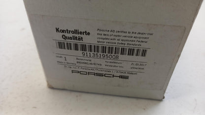 Original OE PORSCHE Bremsbeläge 91135195008