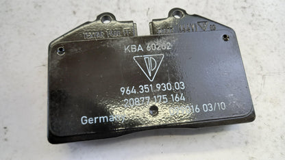 Original OE PORSCHE Bremsbeläge 96435193903