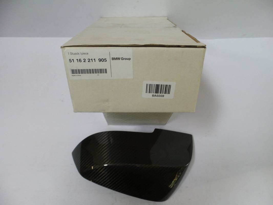 Original BMW 1' 2' 3' Außenspiegelkappe M Performance Carbon Links 51162211905