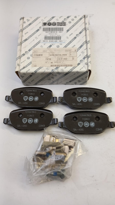 Original ALFA ROMEO 159 Brera Spider LANCIA Delta Bremsbeläge hinten 77363818