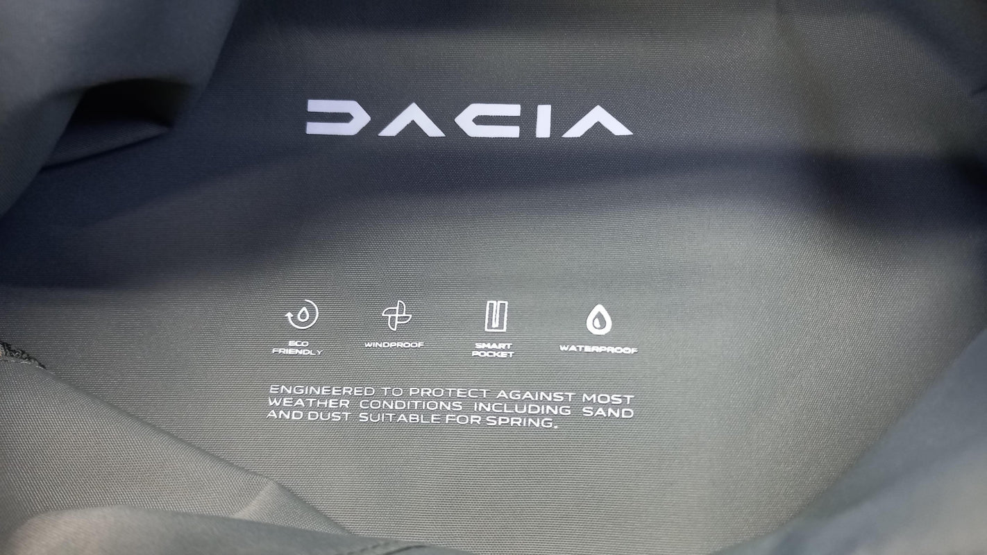Original DACIA Wasserdichte Jacke Größe L 7711949759