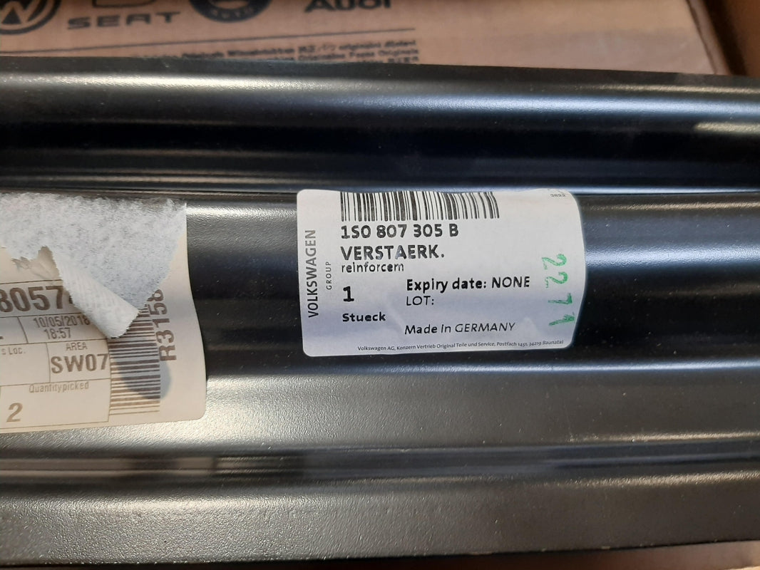 Original VW Up! SEAT Mii SKODA Citigo Stoßstangenträger Hinten 1S0807305B