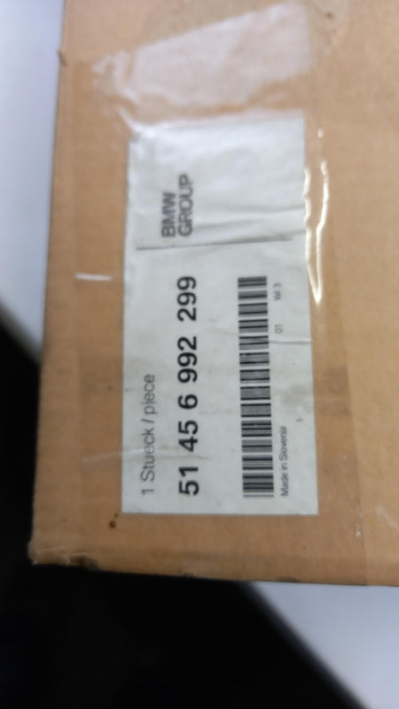 Original BMW 7 G11 G12 Dekor Blende Armaturenbrett Beifahrer Schwarz 51456992299